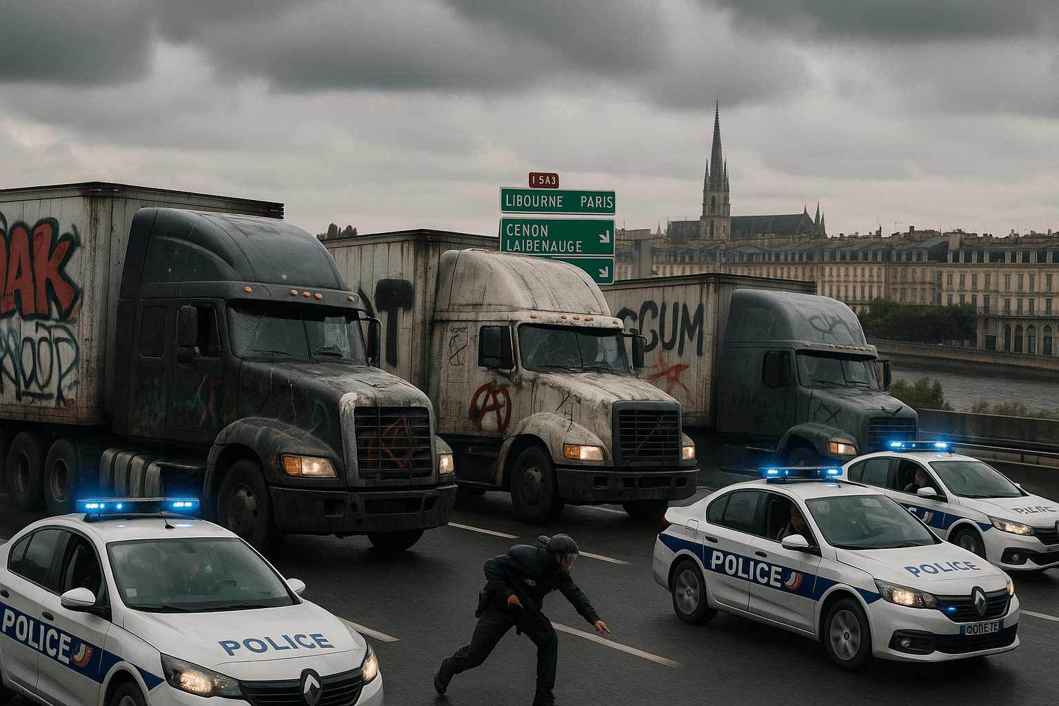 découvrez comment la police de bordeaux intensifie ses actions contre les camions hors la loi sur la rocade. un aperçu des mesures prises pour garantir la sécurité routière et préserver l'environnement urbain.