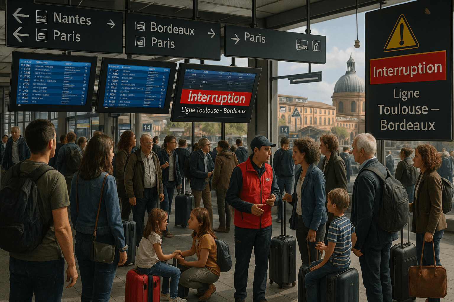 découvrez des conseils pratiques pour rejoindre nantes, bordeaux ou paris depuis toulouse suite à l'interruption de la ligne sncf. planifiez votre voyage efficacement avec nos recommandations et alternatives de transport.