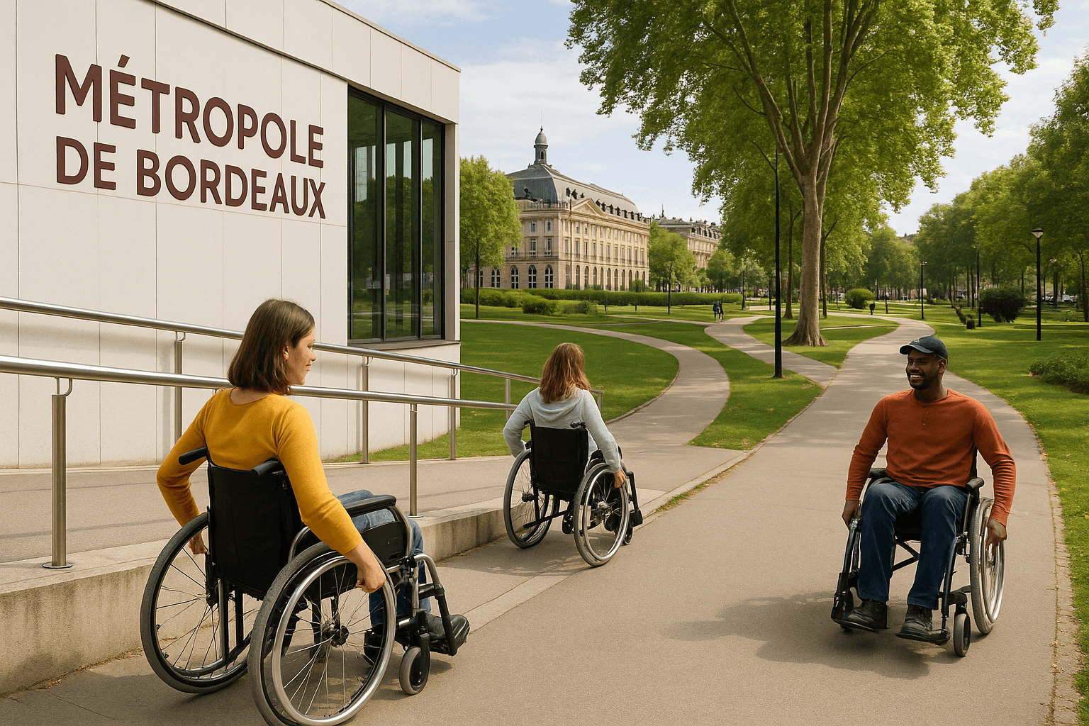 découvrez comment bordeaux s'engage à devenir une métropole inclusive pour les personnes en situation de handicap, grâce à des initiatives innovantes, des infrastructures accessibles et une vie culturelle riche et variée.