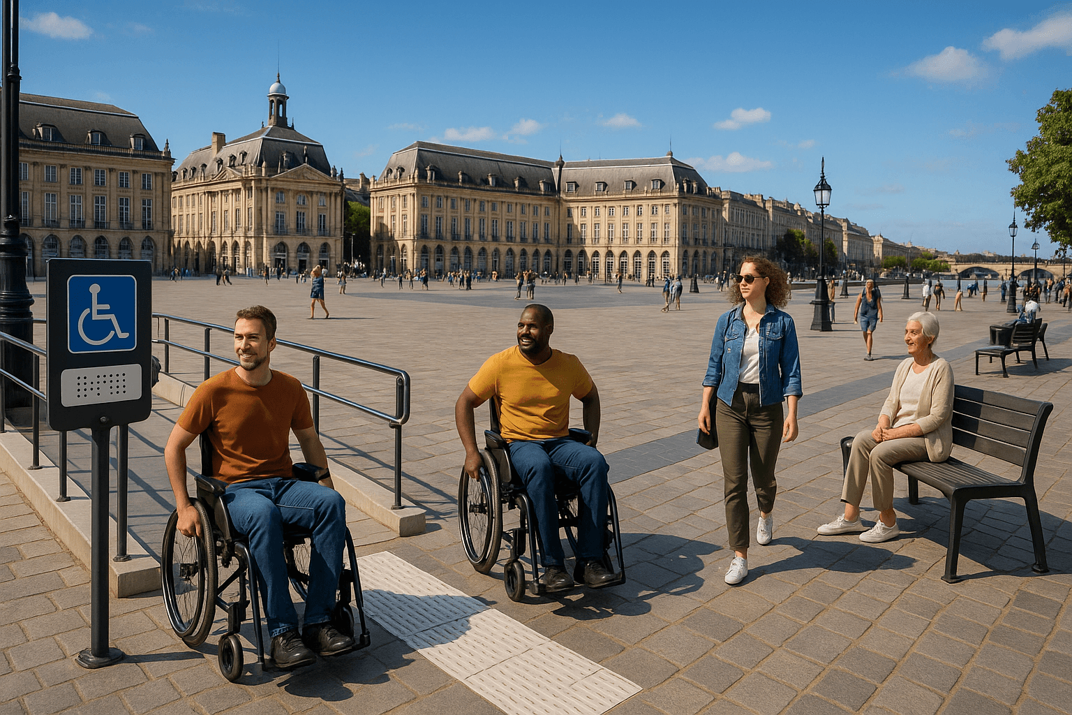 découvrez bordeaux, une métropole inclusive qui met en avant les initiatives et infrastructures pour accueillir les personnes en situation de handicap. explorez les actions menées pour garantir l'accessibilité et l'égalité des chances dans cette belle ville.