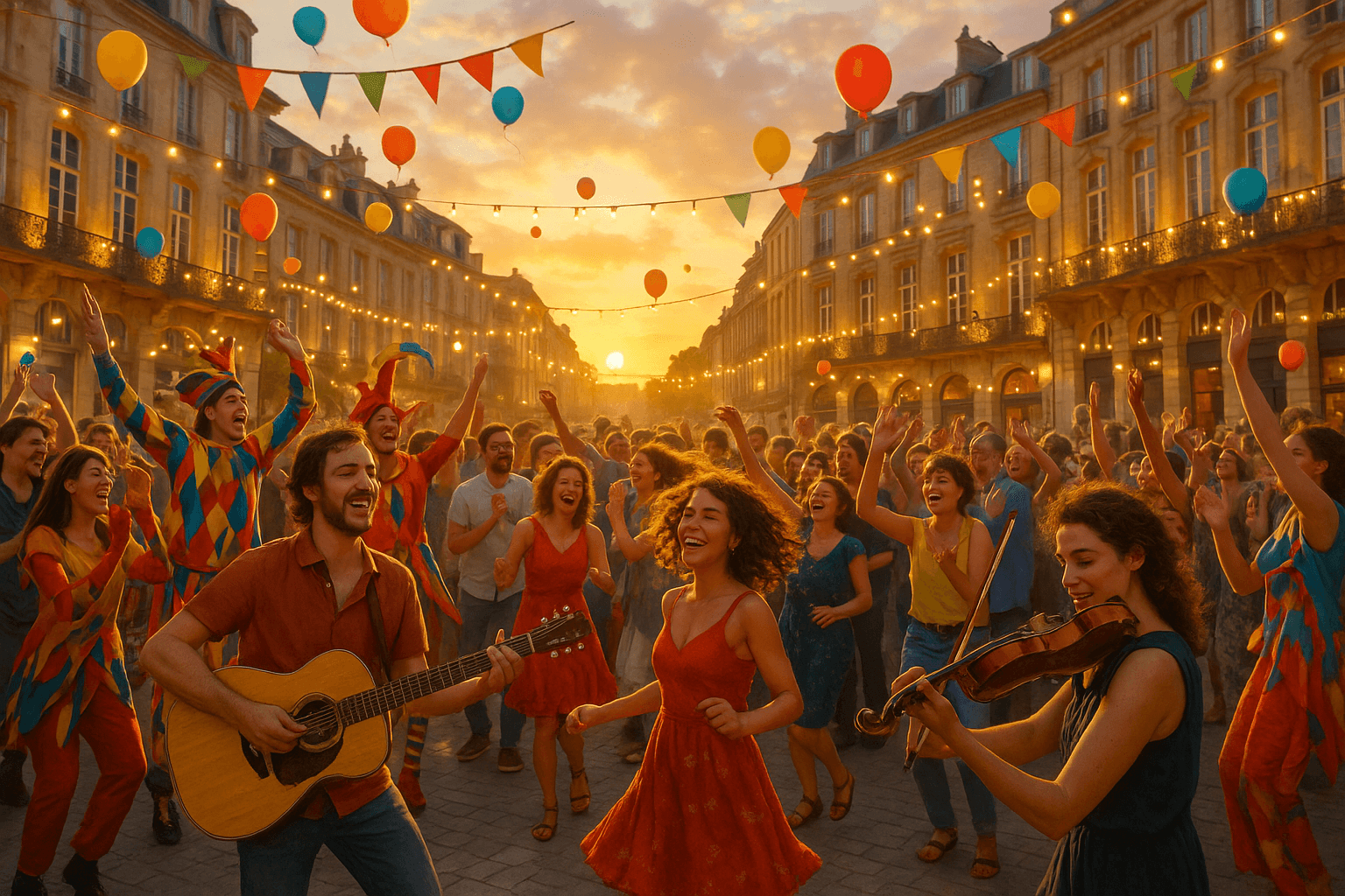 découvrez la vibrante célébration de la musique à bordeaux, un événement qui met en lumière des artistes locaux et internationaux. rejoignez-nous pour des performances envoûtantes, des concerts en plein air et une ambiance festive inoubliable dans cette magnifique ville.