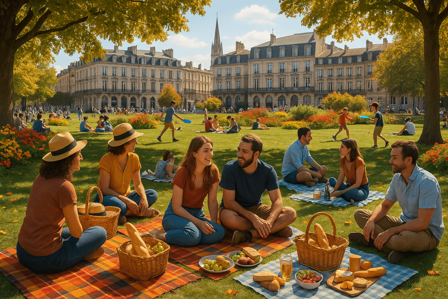 explorez les pique-niques urbains à bordeaux en septembre ! profitez d'une expérience gourmande au cœur de la ville, entre promenades en plein air et moments de convivialité. ne manquez pas cette opportunité de savourer l'été indien en savourant des mets délicieux avec vos amis et votre famille.