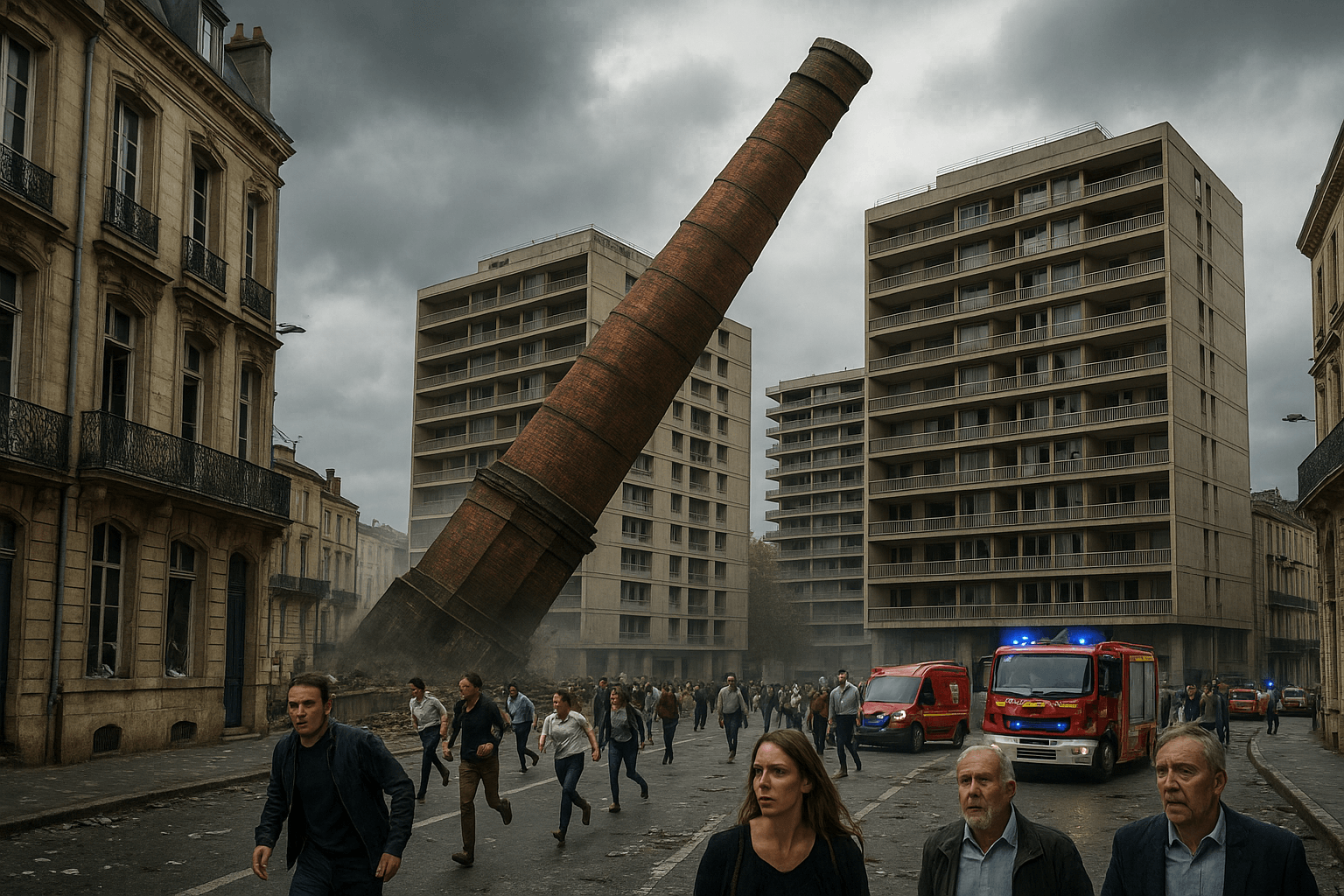 une cheminée instable à bordeaux entraîne l'évacuation de trois immeubles, suscitant l'inquiétude des habitants et des autorités. découvrez les détails de cet incident surprenant et les mesures prises pour assurer la sécurité des résidents.