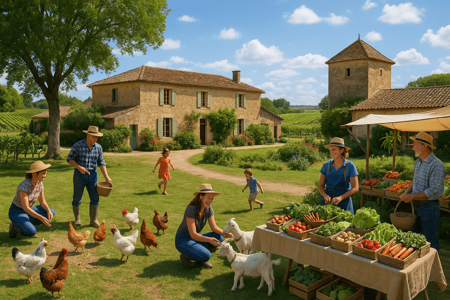 découvrez la magie d'une ferme au cœur de bordeaux ce weekend ! vivez une expérience unique avec des animations, des produits locaux et des rencontres avec les animaux. ne manquez pas cet événement convivial qui plaira à toute la famille.